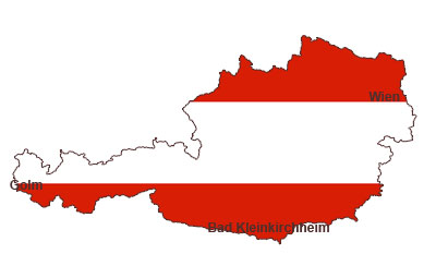 Östereich Karte