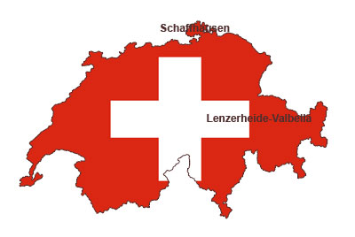 Schweiz Karte